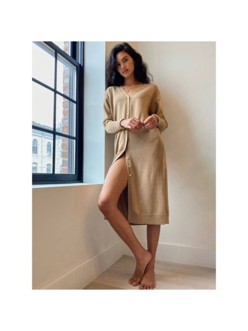 Aritzia Wilfred Utopia Wool Sweater Dress Size Small